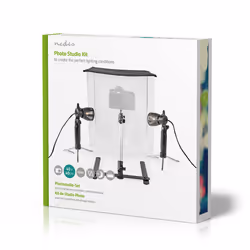Nedis SKT010WT Kit studio photo Noir - Vue supplémentaire 5