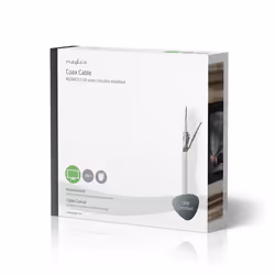 Nedis CSBG4025WT250 câble coaxial 25 m Non Blanc