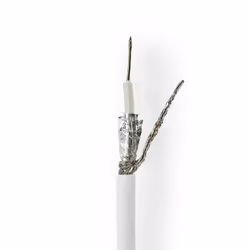 Nedis CSBR4025WT1000, 100 m, RG-58 C/U, Blanc