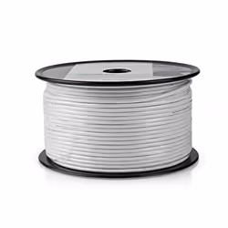 Nedis CSBR4025WT1000 câble coaxial RG-58 C/U 100 m Blanc