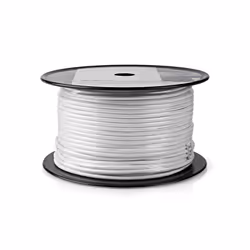 Nedis CSBR4030WT1000 câble coaxial RG-59/U 100 m Blanc