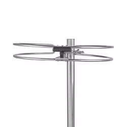 Nedis ANORFM10ME antenne satellites Argent, Noir