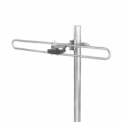 Nedis ANORDAB10ME, Extérieure, Noir, Argent, Aluminium, 4 dB, Polarisation linéaire, DAB+