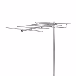 Nedis ANORV80ME antenne satellites Argent, Noir