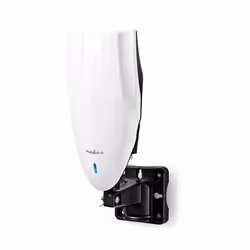 Nedis ANOR5002BK700, Extérieure, Blanc, 40 dBi, 1,5 m, DVB-T, DVB-T2, AM, FM, VHF