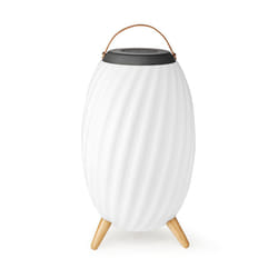 Nedis SPBT35810WT enceinte portable Enceinte portable mono Blanc, Gris 30 W