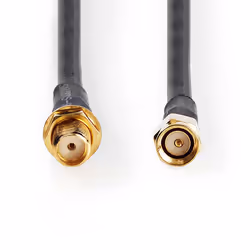 Nedis CSGP02400BK100 câble de signal 10 m Noir