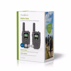 Nedis WLTK0800BK radio bidirectionnelle Noir - Vue supplémentaire 7