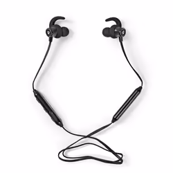 Nedis HPBT8000BK, Sans fil, Appels/Musique, 20 - 20000 Hz, 18 g, Écouteurs, Noir