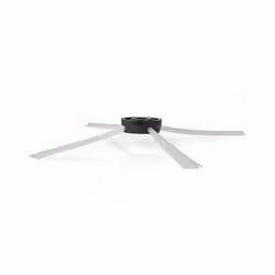 Nedis VCBR210NED4, Aspirateur robot, Brosse, Blanc, Nedis, VCRO210BK, 4 pièce(s)