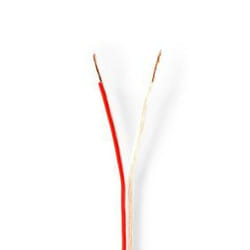 Nedis CABR0750TR1000 câble audio 100 m Transparent