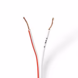 Nedis CABR0750WT150, Cuivre, 15 m, Rouge, Blanc