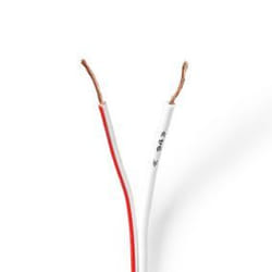 Nedis CABR0750WT150 câble audio 15 m Rouge, Blanc