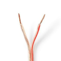 Nedis CABR2500TR250 câble audio 25 m Transparent