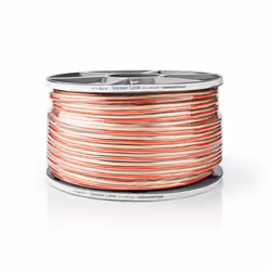 Nedis CABR4000TR1000 câble audio 100 m Transparent