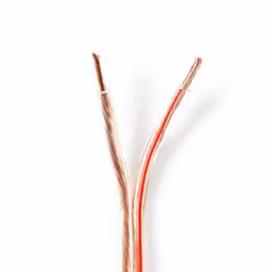 Nedis CABR4000TR150, Cuivre, 15 m, Transparent