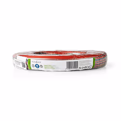 Nedis CAGW0350BK1000 câble audio 100 m Noir, Rouge