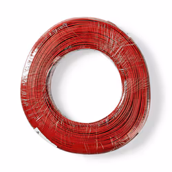 Nedis CAGW0350BK1000 câble audio 100 m Noir, Rouge