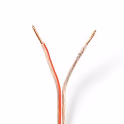 Nedis CAGW1500TR1000, Aluminium cuivré (CCA), 100 m, Transparent