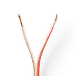 Nedis CAGW2500TR1000 câble audio 100 m Transparent