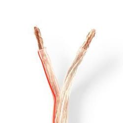 Nedis CAGW6000TR1000 câble audio 100 m Transparent