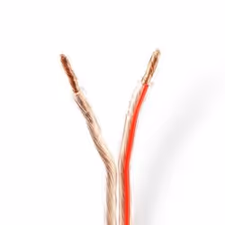 Nedis CAGW4000TR150, Aluminium cuivré (CCA), 15 m, Transparent