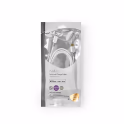 Nedis CCBP39650WT20 câble Lightning 2 m Blanc