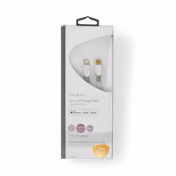 Nedis CCBW39650WT20 câble Lightning 2 m Blanc