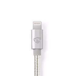 Nedis CCTB39650AL10 câble Lightning 1 m Aluminium - Vue supplémentaire 5