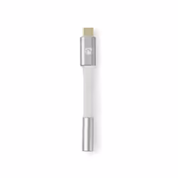 Nedis CCTB65950AL008 câble audio 0,08 m 3,5mm USB Aluminium