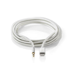 Nedis CCTB39940AL10 câble Lightning 1 m Aluminium