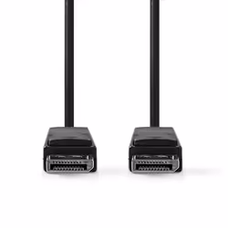Nedis CCGB37014BK20 câble DisplayPort 2 m Noir