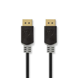 Nedis CCBW37014AT30 câble DisplayPort 3 m Anthracite, Gris