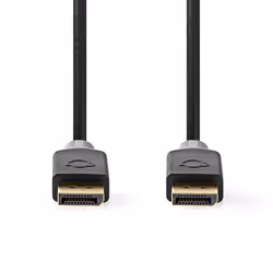 Nedis CCBW37014AT30 câble DisplayPort 3 m Anthracite, Gris