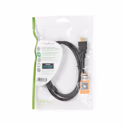 Nedis CVGP34050BK10 câble HDMI 1 m HDMI Type A (Standard) Noir