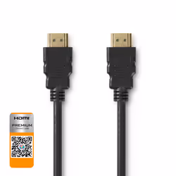 Nedis CVGP34050BK10 câble HDMI 1 m HDMI Type A (Standard) Noir