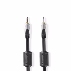 Nedis CAGC22000AT50, 3,5mm, Mâle, 3,5mm, Mâle, 5 m, Anthracite