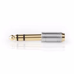Nedis CAGC23930ME changeur de genre de câble 6.35 mm Argent