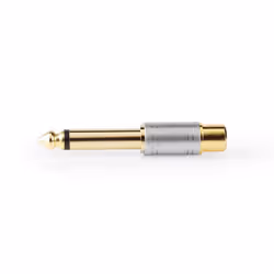 Nedis CAGC23935ME changeur de genre de câble 6.35 mm Argent