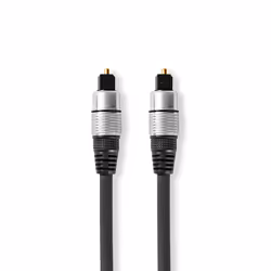 Nedis CAGC25000AT50, TOSLINK, Mâle, TOSLINK, Mâle, 5 m, Anthracite