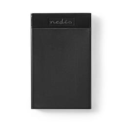 Nedis HDDE25301BK Boîtier de disques de stockage Boîtier HDD Noir 2.5"