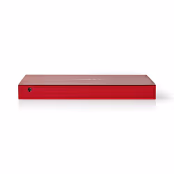 Nedis HDDE25310RD Boîtier de disques de stockage Boîtier disque dur/SSD Rouge 2.5"
