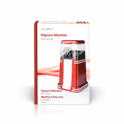 Nedis FCPC100RD machine à popcorn Rouge, Blanc 4 min 1200 W - Vue supplémentaire 7