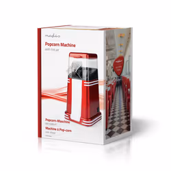 Nedis FCPC100RD machine à popcorn Rouge, Blanc 4 min 1200 W - Vue supplémentaire 8