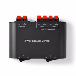 Nedis ASWI2602BK commutateur audio Noir - Vue supplémentaire 4