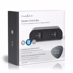 Nedis ASWI2612BK commutateur audio Noir - Vue supplémentaire 8