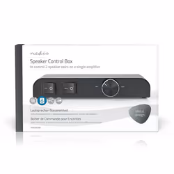 Nedis ASWI2652BK commutateur audio Noir - Vue supplémentaire 6