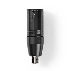 Nedis COTP15930BK changeur de genre de câble XLR Cinch Noir