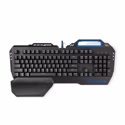Nedis GKBD400BKUS clavier USB QWERTY Anglais américain Noir