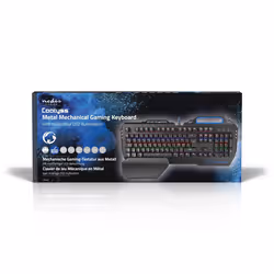 Nedis GKBD400BKND clavier USB QWERTY Néerlandais Noir - Vue supplémentaire 6